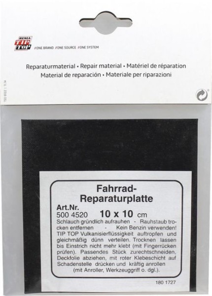 Tip Top Reparaturplatte 10x10cm SB VE-10